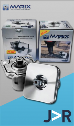 MARIX - Mola de piso p/ portas de Vidro para portas de at 120KG