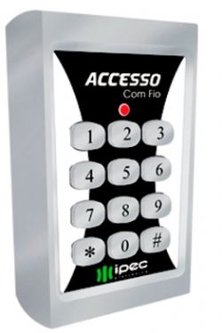 IPEC Controlador de acesso com fio 2 canais