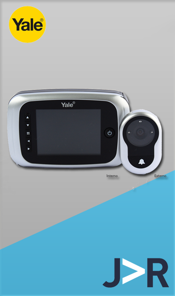 YALE / ASSA ABLOY - Olho Mgico Digital Real View Pro