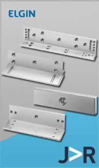 ELGIN - Kit Fechadura Eletro�m� 180kg Universal C/3 suportes ZL