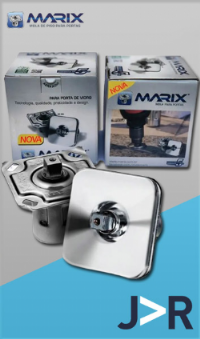 MARIX - Mola de piso p/ portas de Vidro para portas de at 120KG