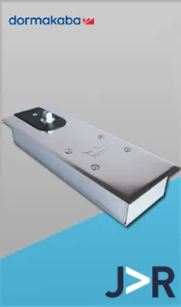 DORMA Mola De Piso para Porta De Vidro BTS 75V COMPLETA