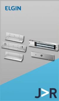 ELGIN - Kit Fechadura Eletro�m� 280kg Universal C/3 suportes ZL