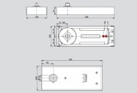 DORMA Mola de piso modelo BTS 84